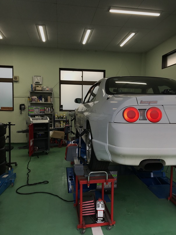 スカイライン　アライメント！！