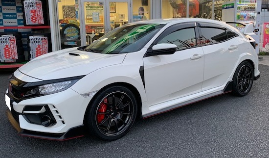 ADVAN Racing RSⅢ x シビック タイプＲ