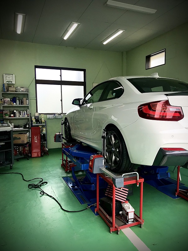 BMW アライメント！