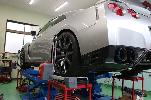 GTR　アライメント！
