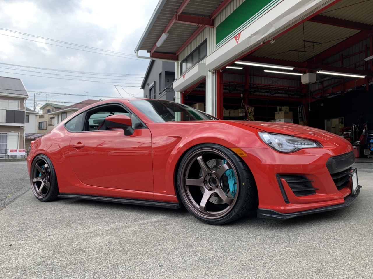 BRZにADVAN Racing GT-BEYOND