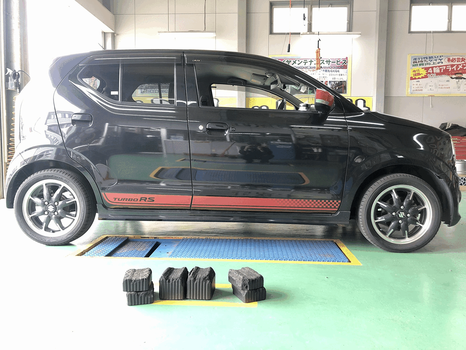 アルトＲＳにダウンサス！