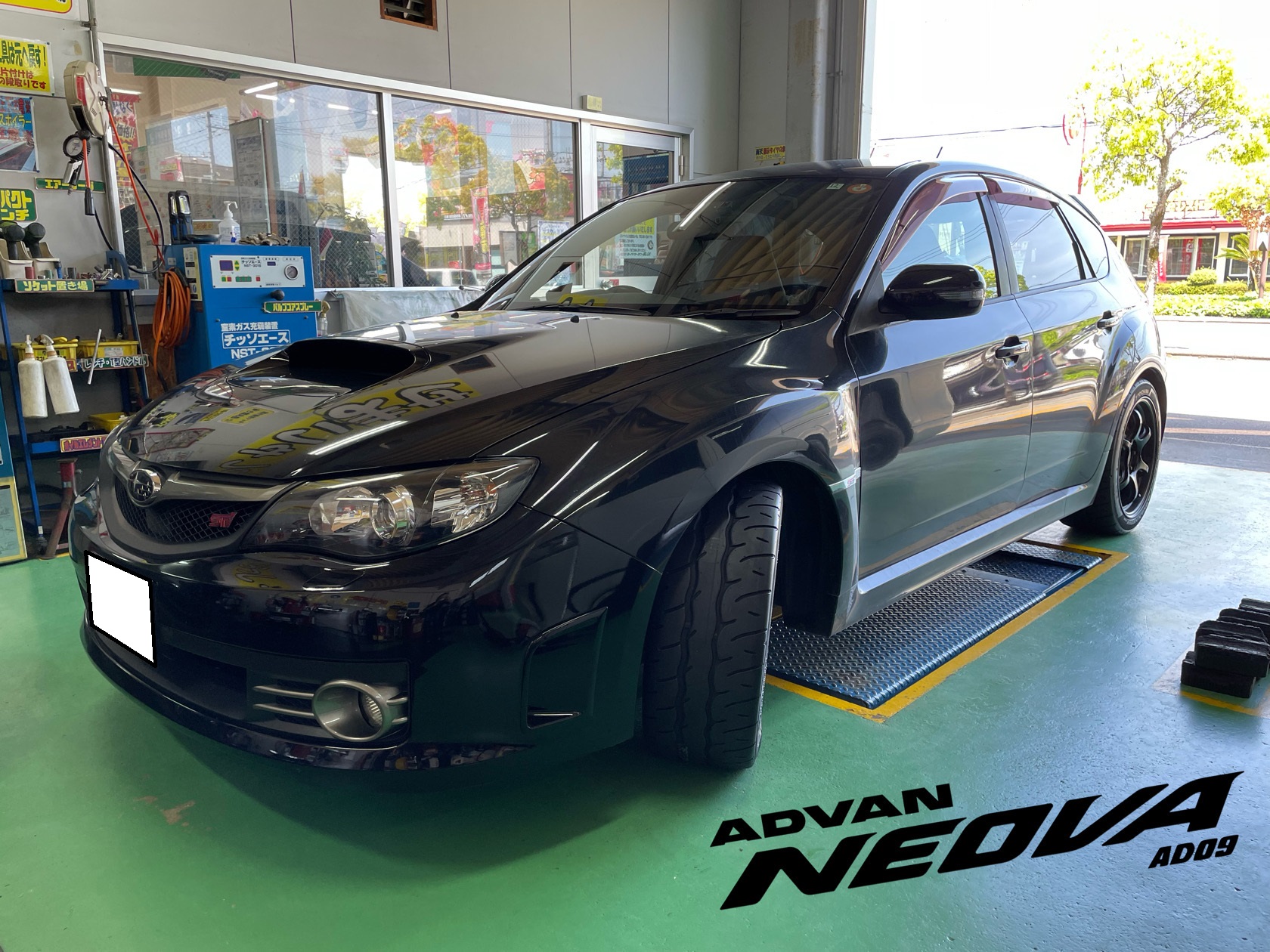 インプレッサ x ADVAN NEOVA AD09
