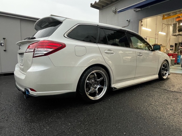 ADVAN Racing RG-D2 MHB色　装着完了