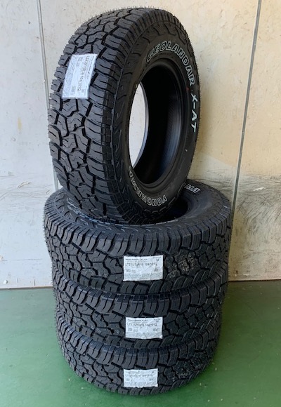 GEOLANDAR X-A/T G016 ホワイトレター 在庫入荷！