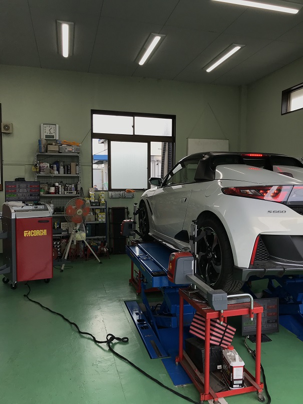 Ｓ６６０　アライメント！