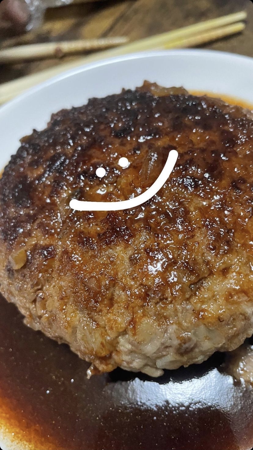 ハンバーグを作ってみました