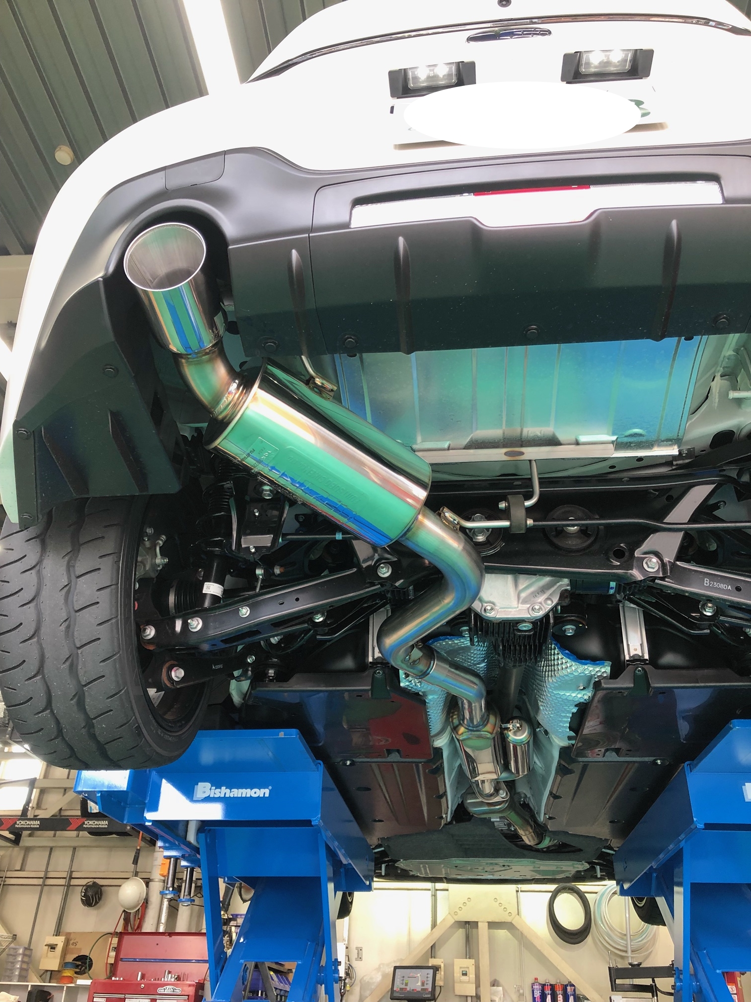 NEW　BRZ　マフラー交換