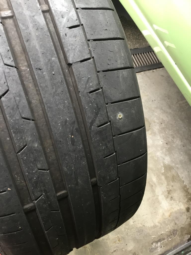 またパンクです。