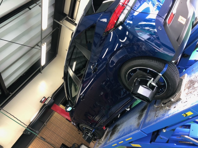 4輪アライメント調整