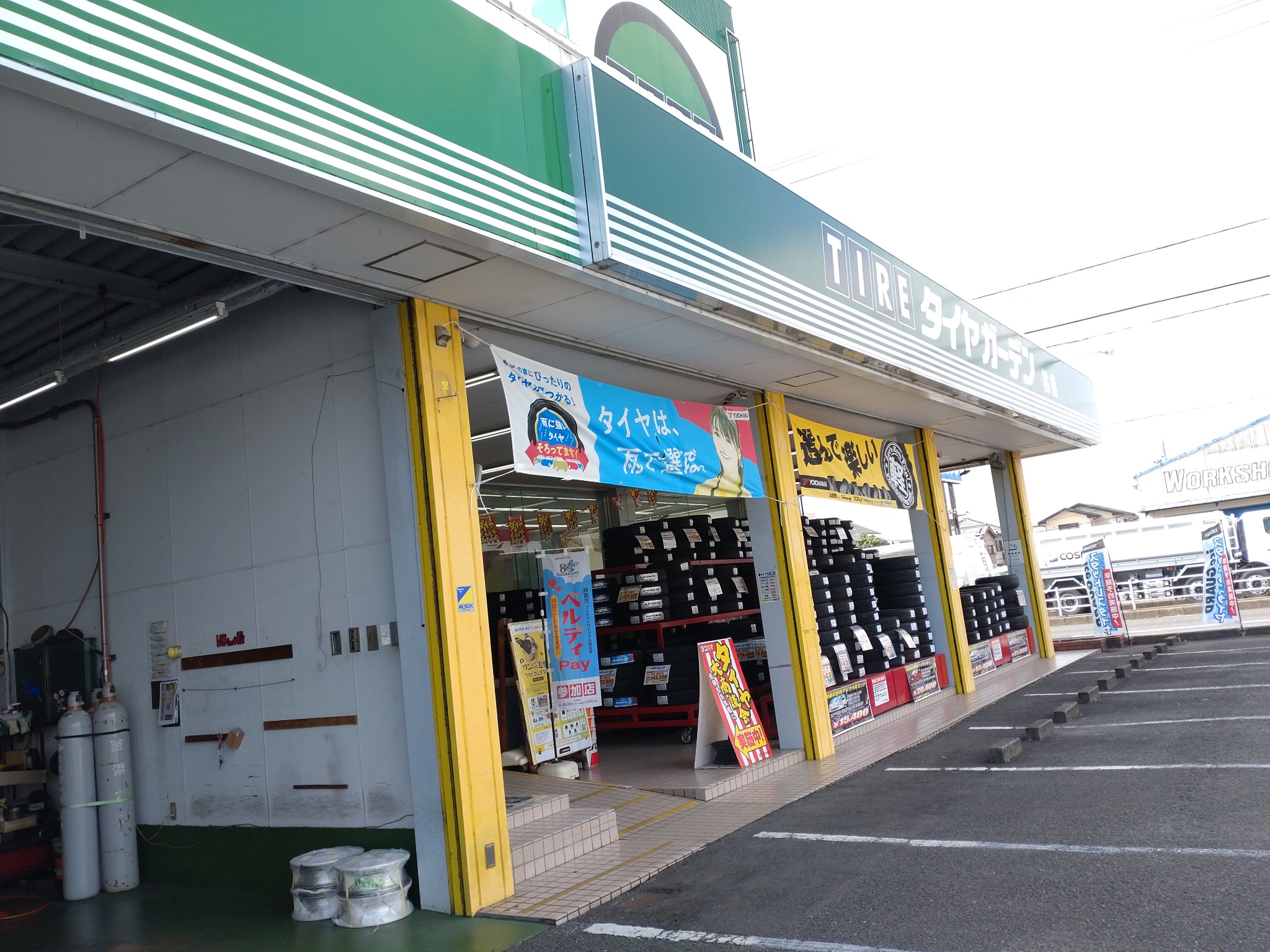 10月4日のタイヤガーデン鈴鹿