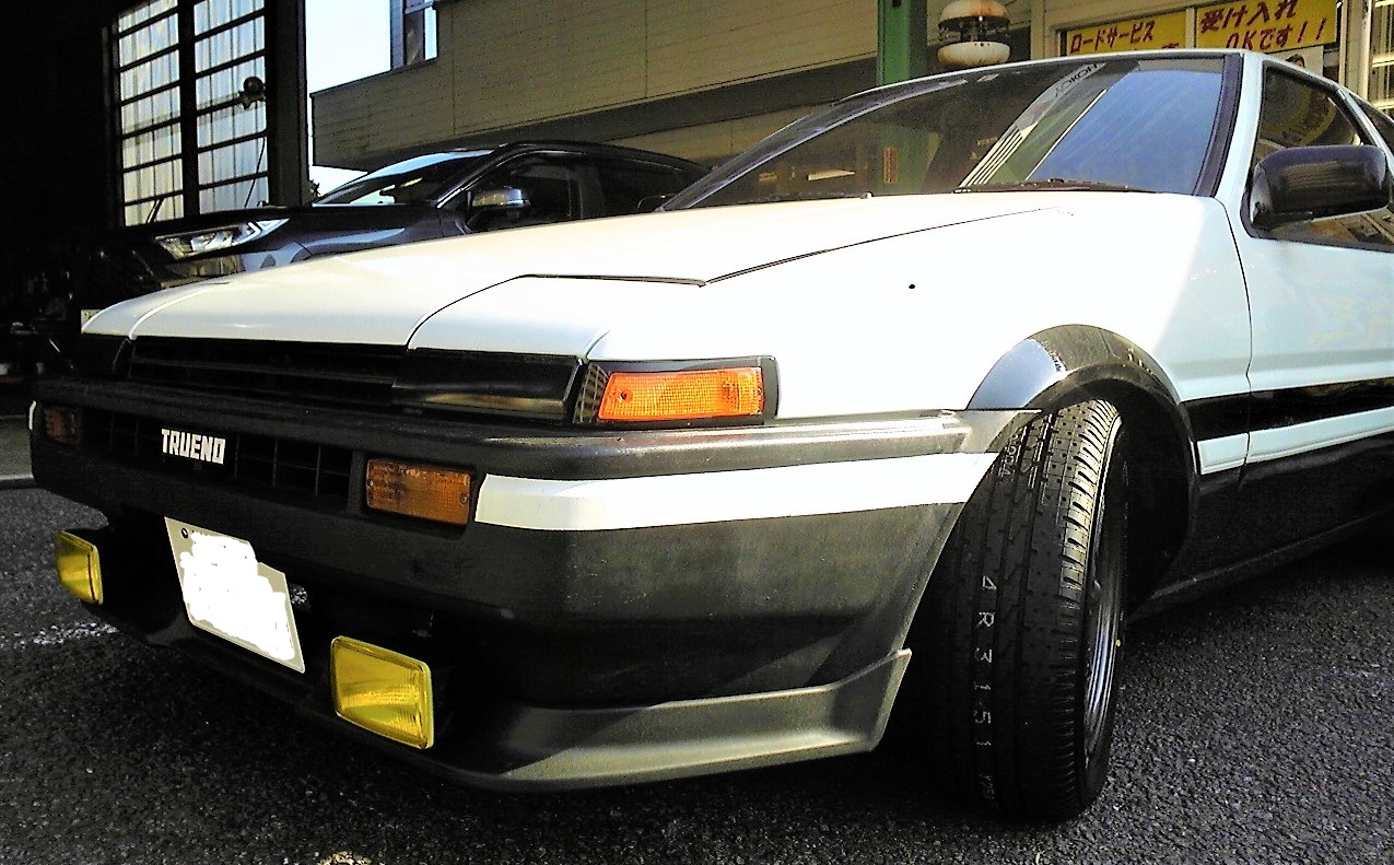 AE86には　ADVAN　HF　Type -D　が良く似合う！！