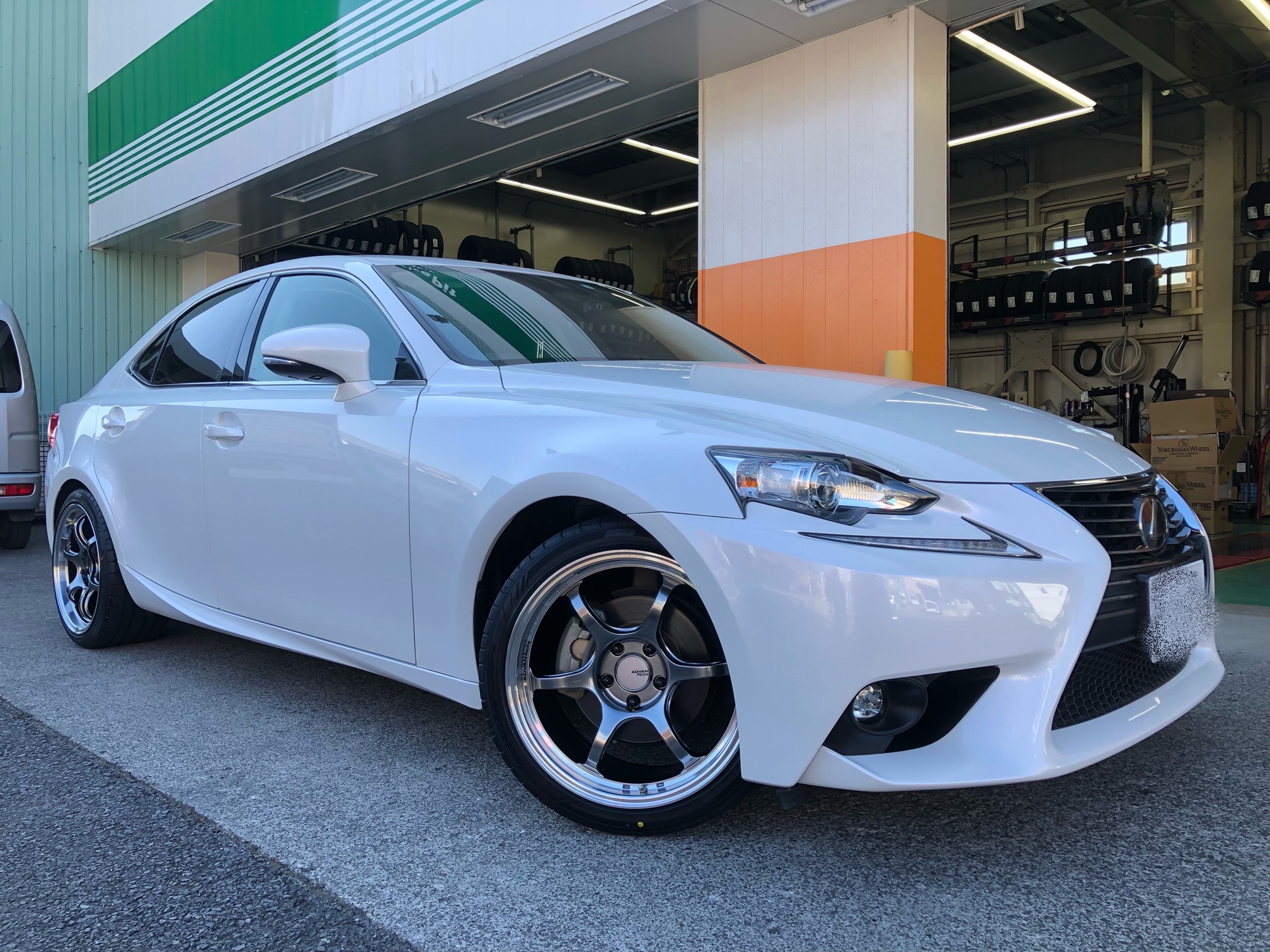 レクサス　IS　ADVAN　RG-D2