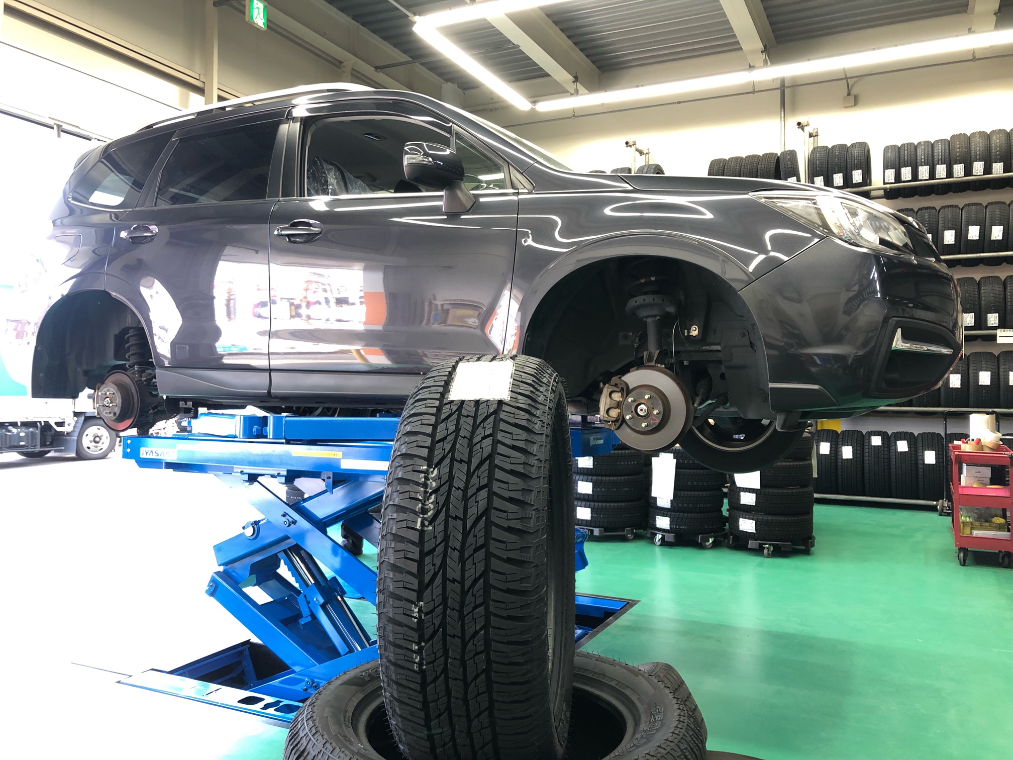 オールシーズンタイヤなんです