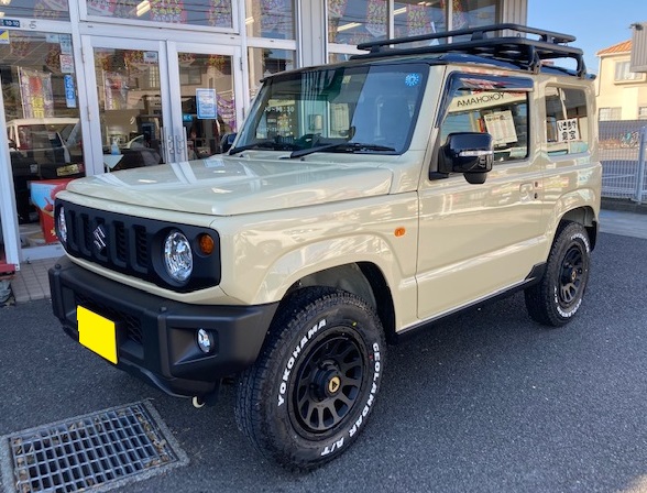 スズキ ジムニー x デルタフォース オーバル