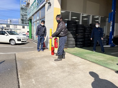 消火器訓練