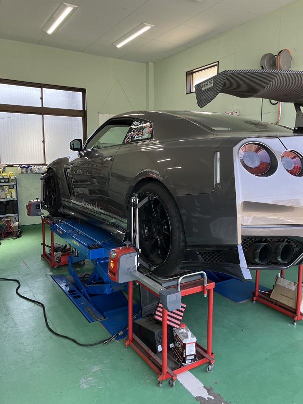 ３５GTR　アライメント！