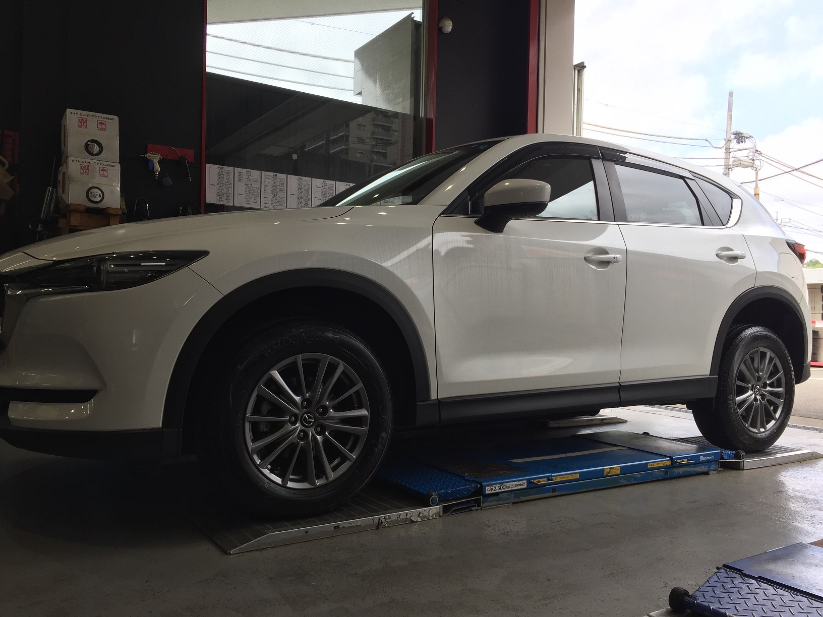 ＣＸ-5にGEOLANDAR CV G058 を装着！
