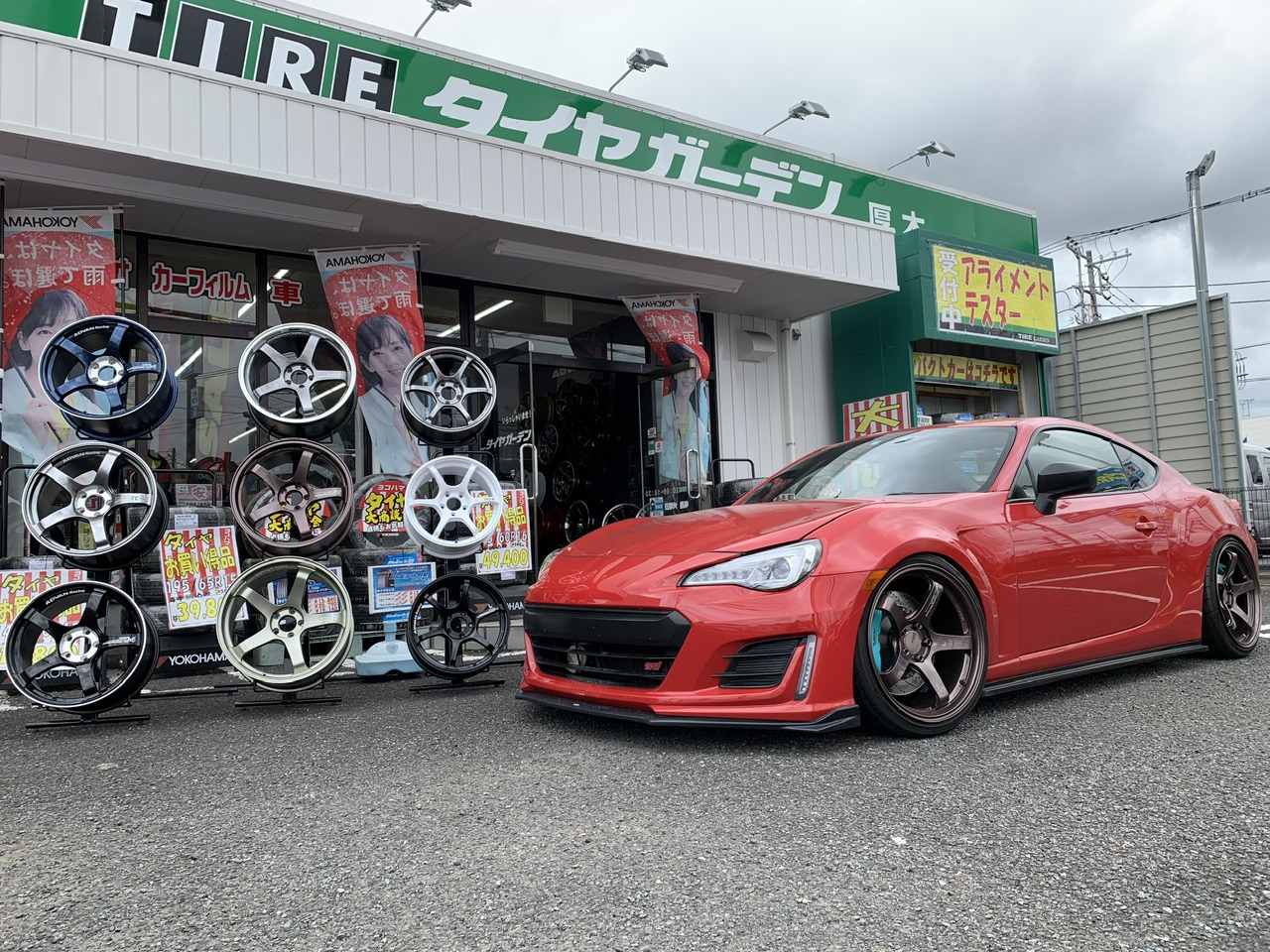 ADVAN YOKOHAMA WHEEL展示会！