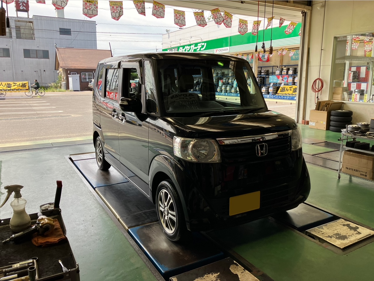 N-BOX タイヤ交換
