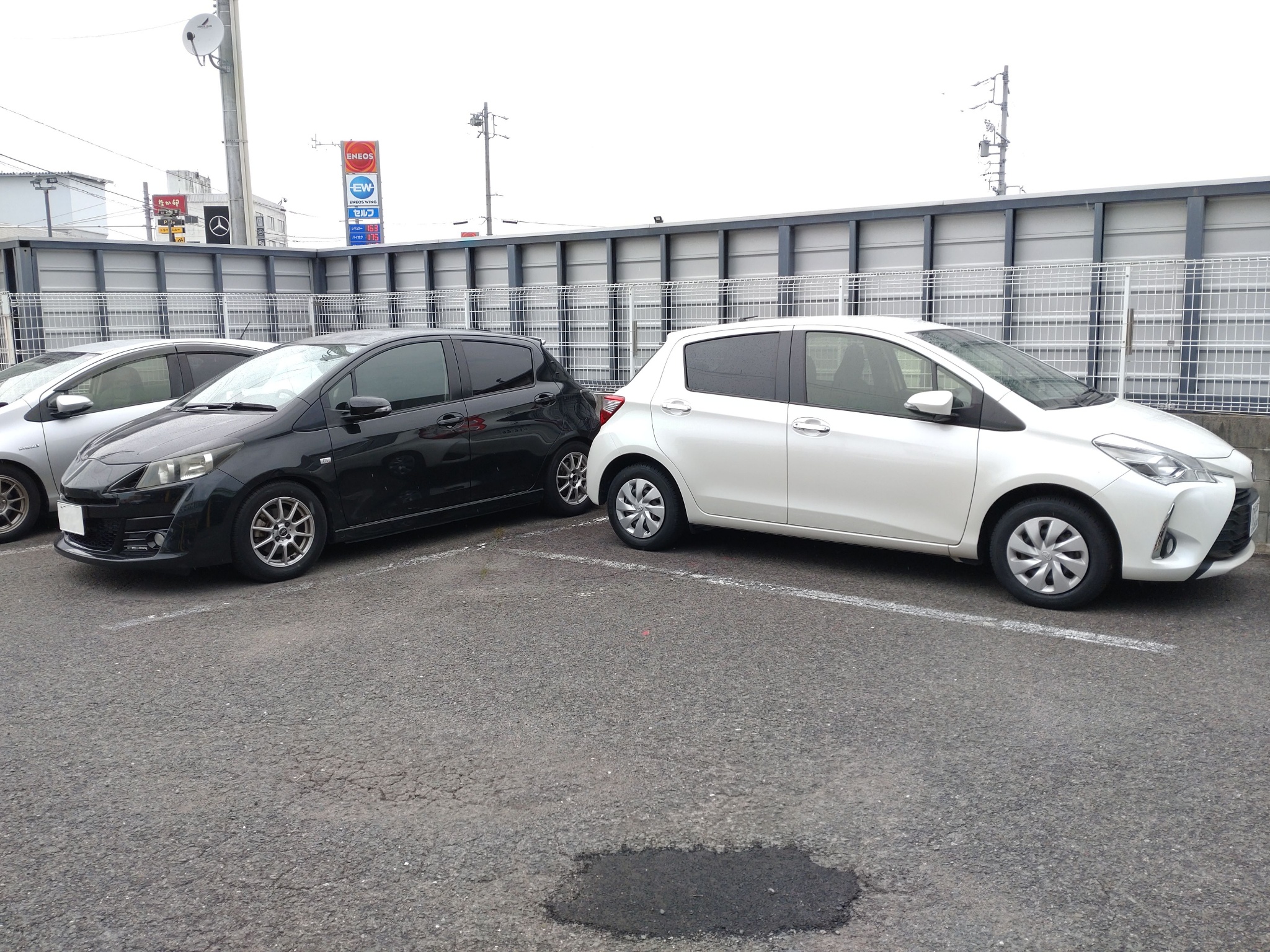 同じ車で違うタイヤサイズ
