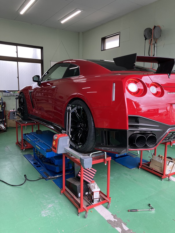 35GTR　アライメント！