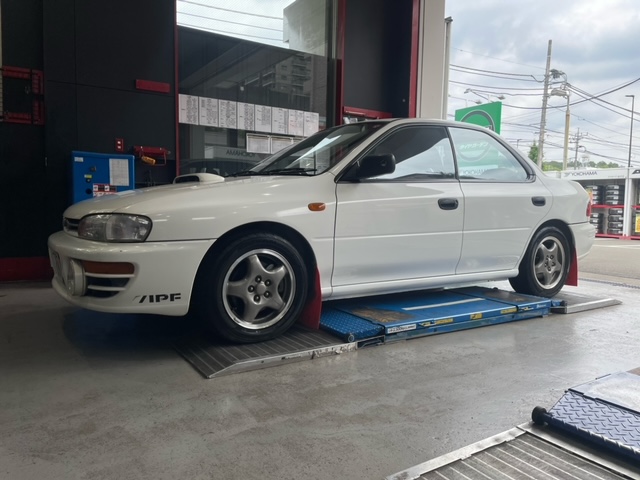 名車インプレッサWRX STI  with ADVAN FLEVA V701(≧◇≦)