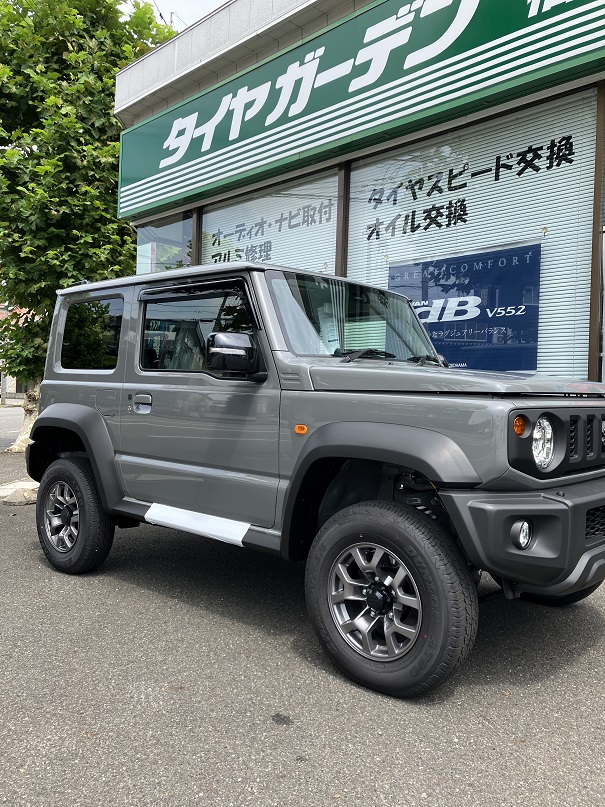 ジムニーシエラ　リフトアップ！