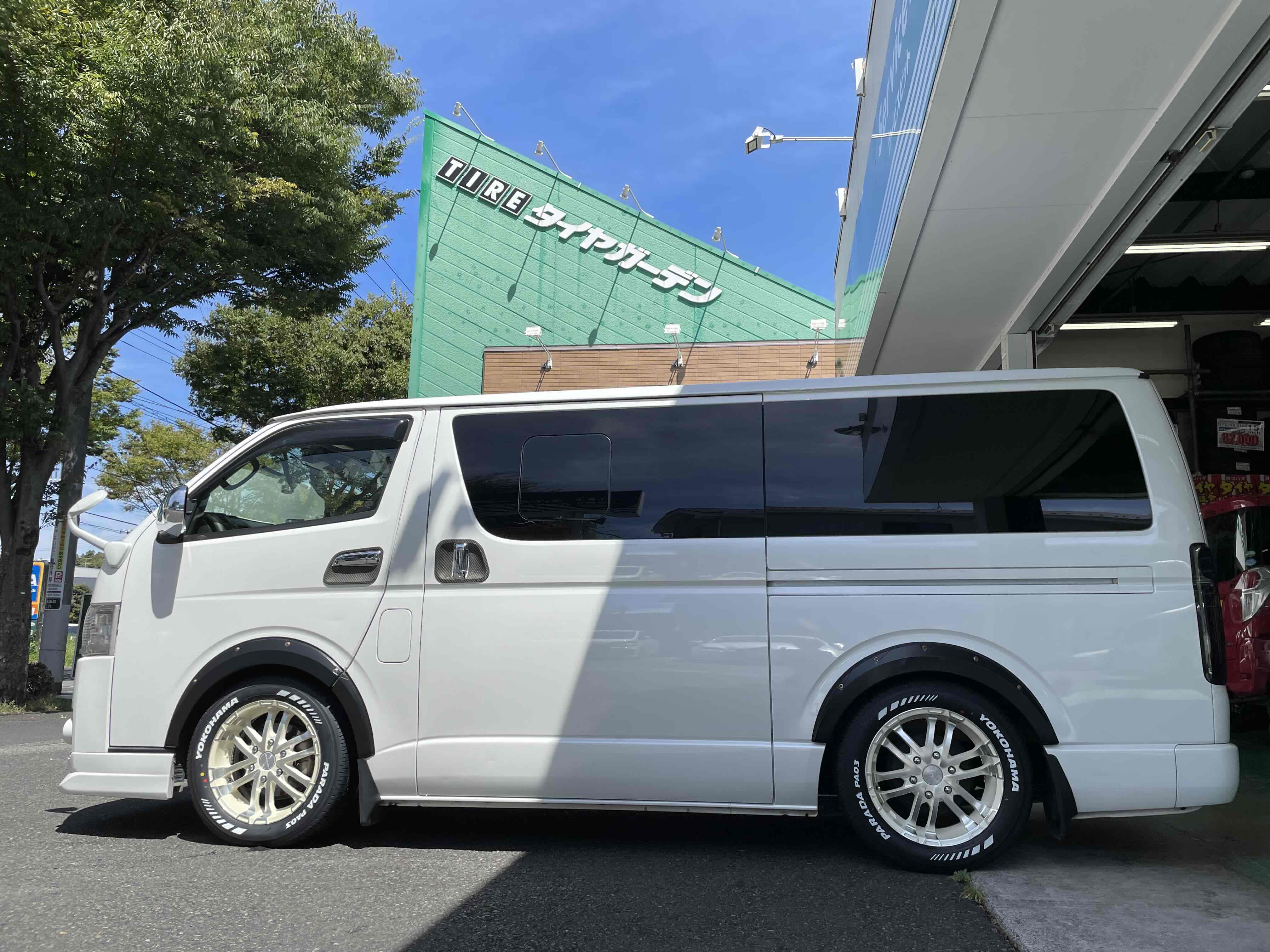 PARADA PA03 ホワイトレター