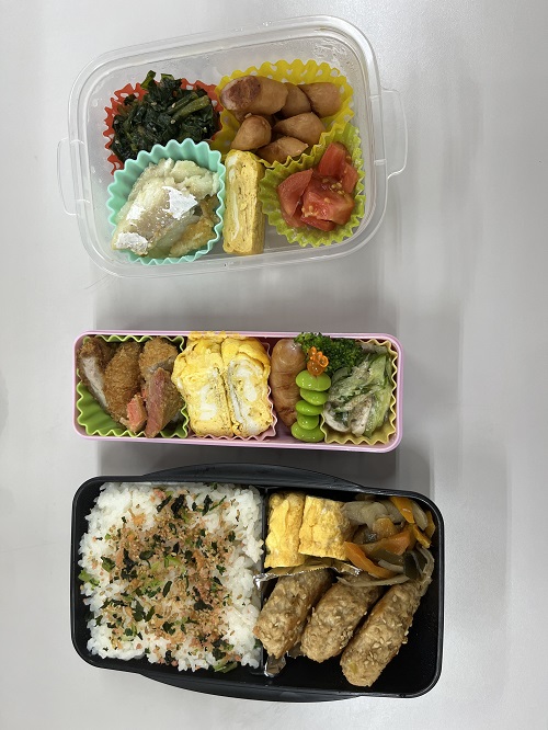 お弁当対決
