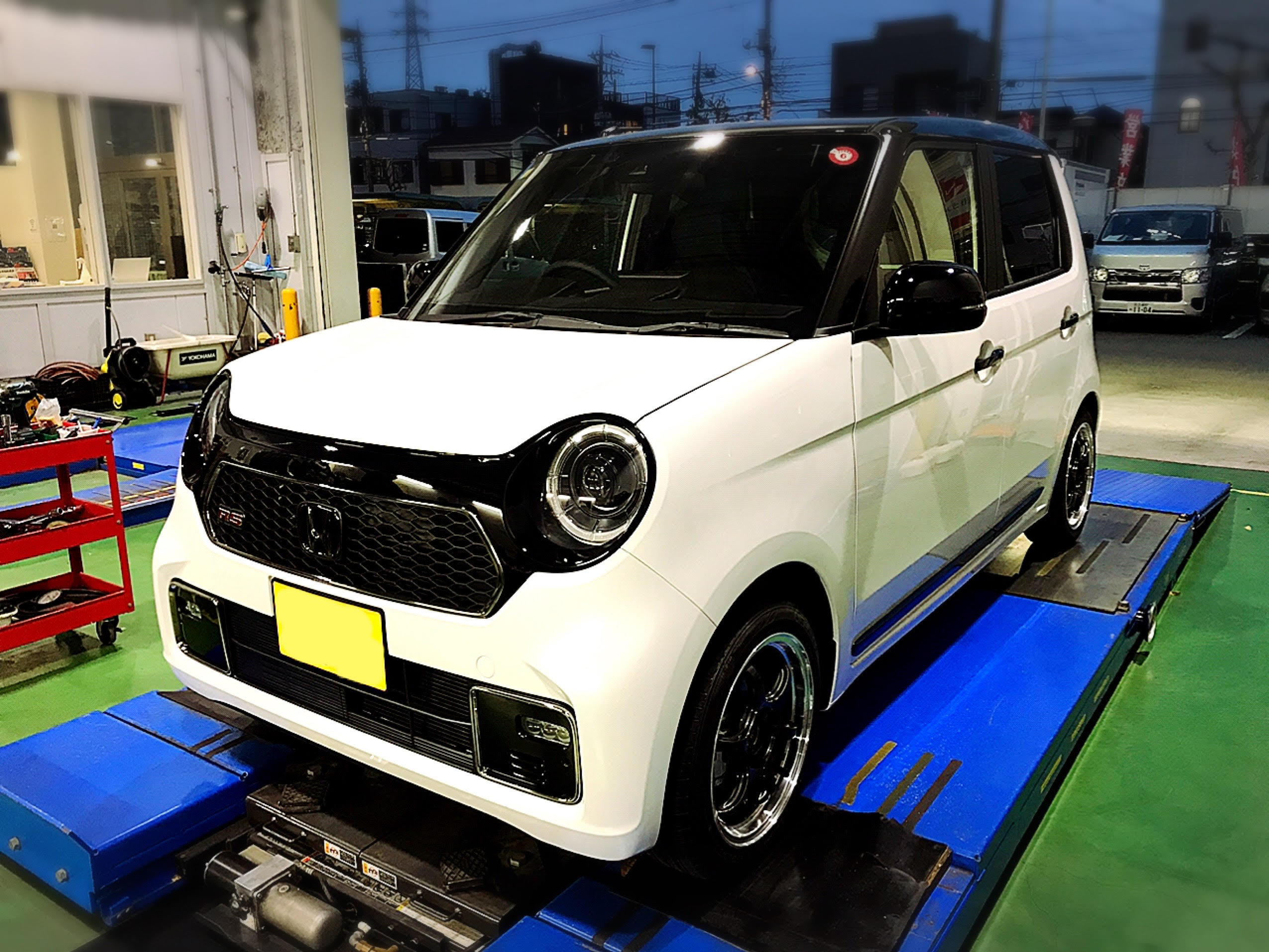 N-ONE RSにアドバンレーシングRG-D2