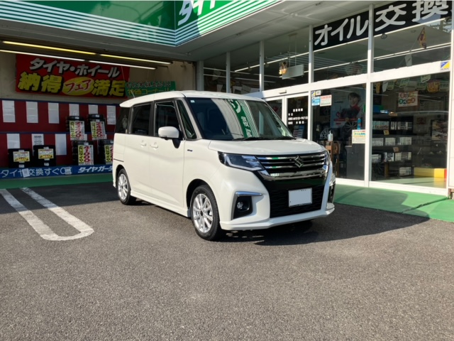 ソリオにスタッドレスセット