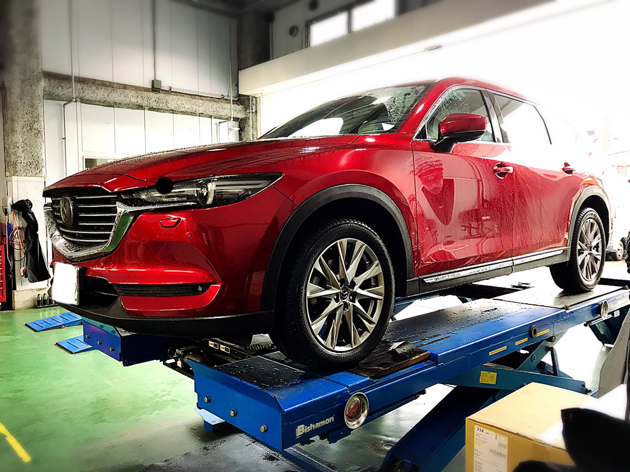 CX5にブルーアース4S