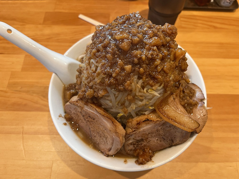 岩手で食べれる二郎系ラーメン！