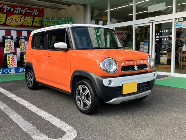 ハスラーのタイヤ交換