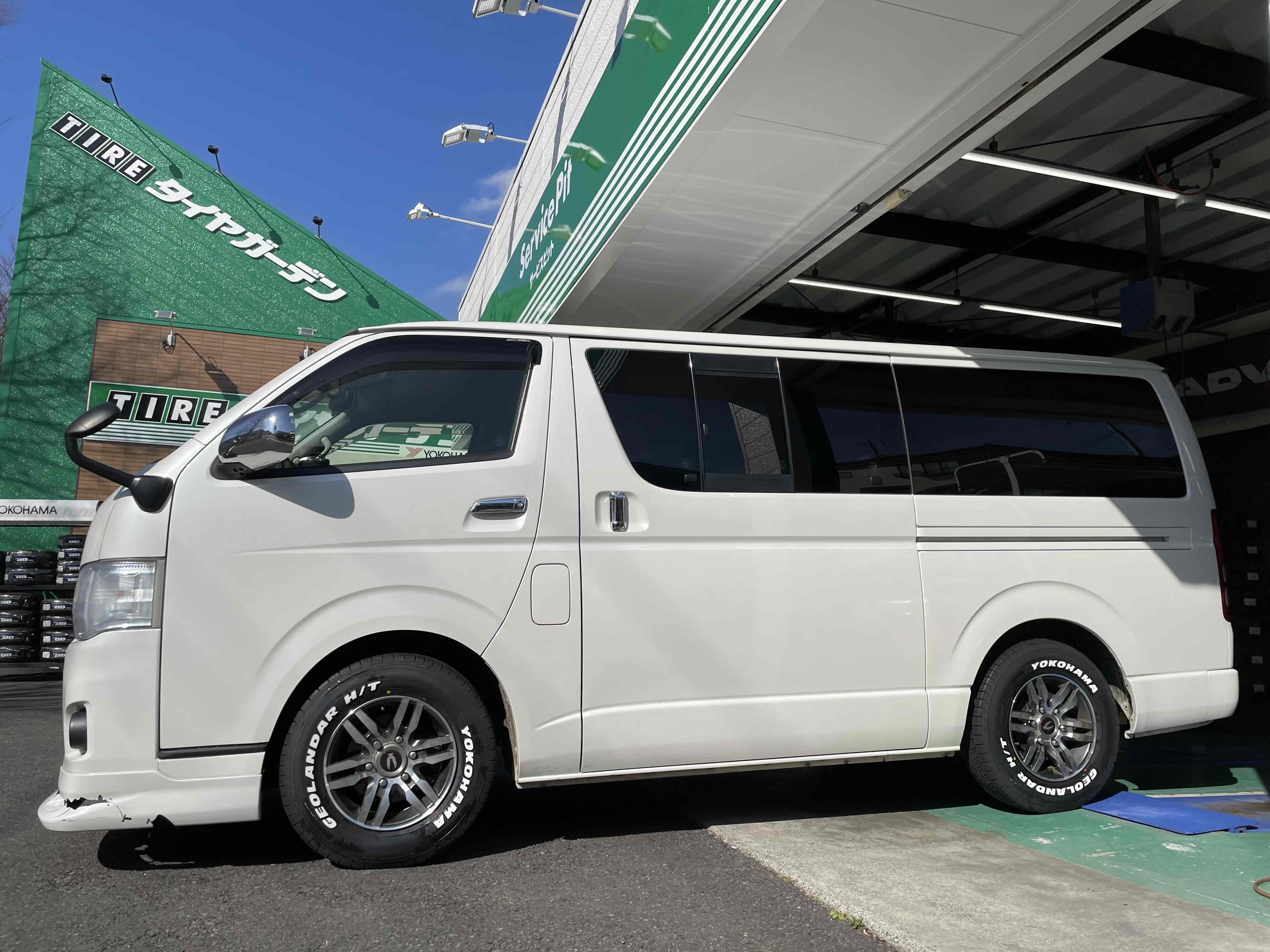 GEOLANDAR H/T ホワイトレター