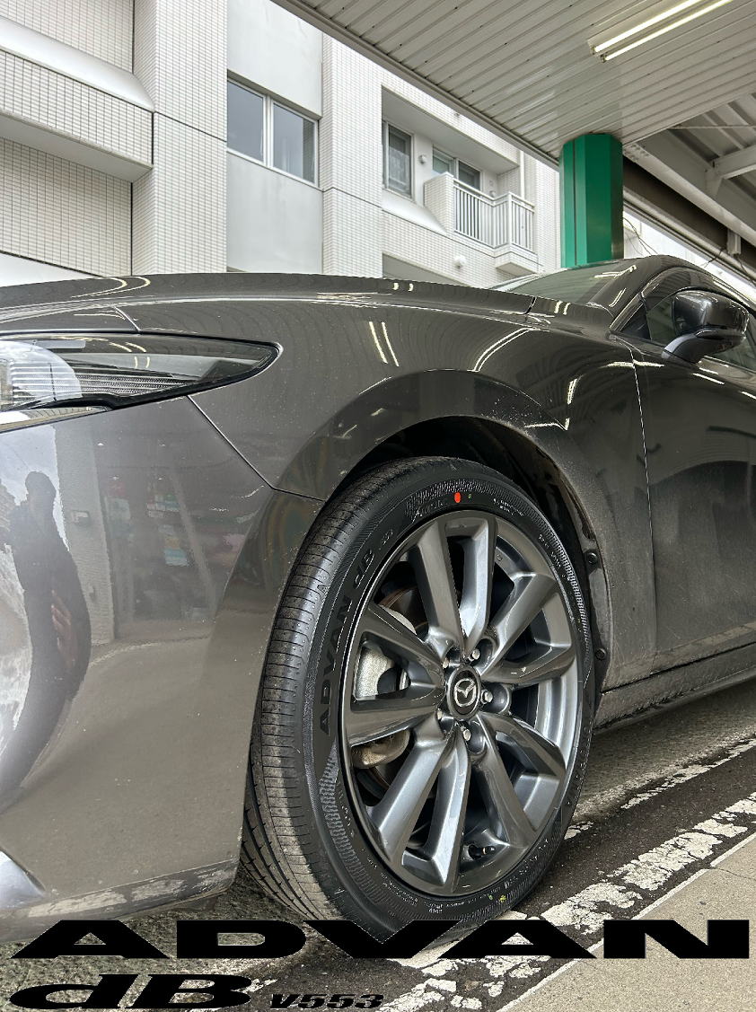 マツダ３&times;ADVAN dB V553