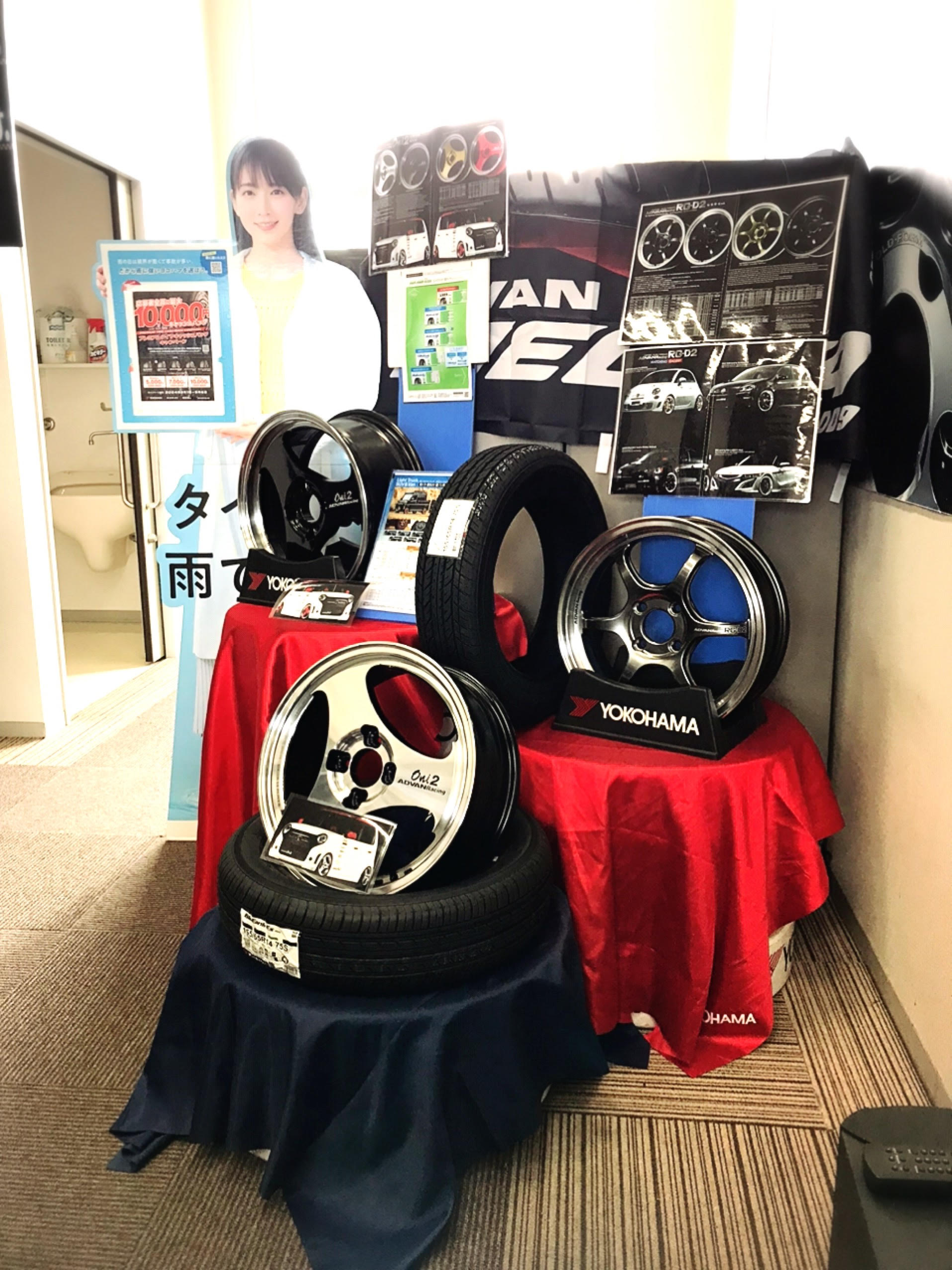 Kカーコーナー展示中！！