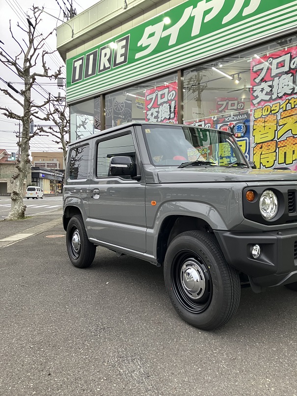 ジムニー　ホイール交換！