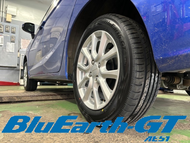 フィットシャトル&times;BluEarth GT
