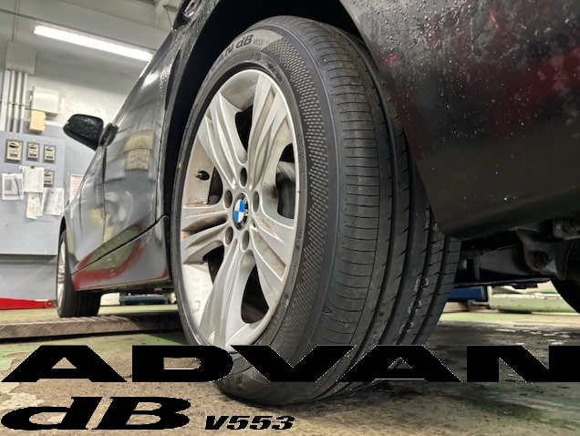 BMW320i&times;ADVAN V553