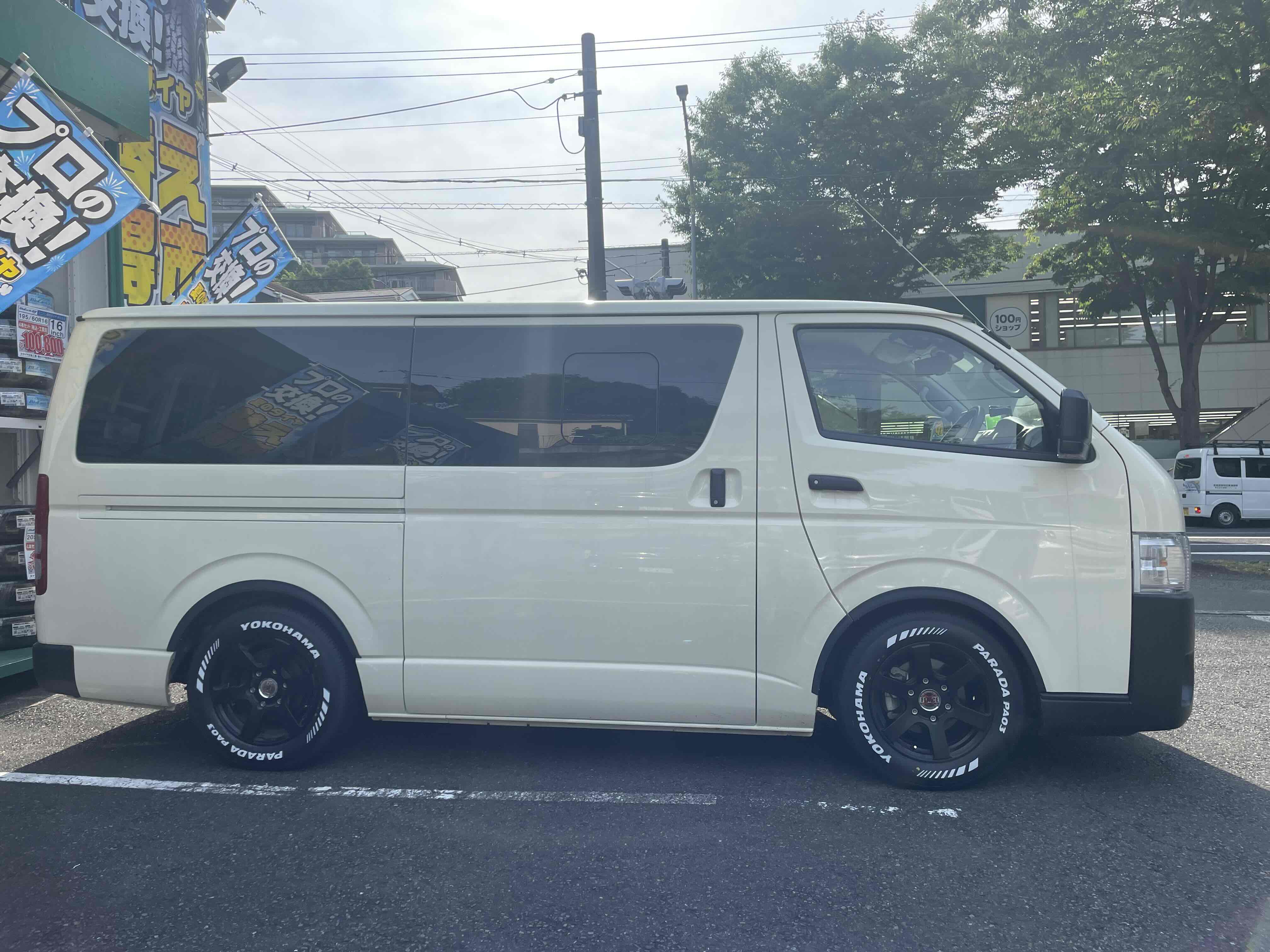 PARADA PA03 ホワイトレター