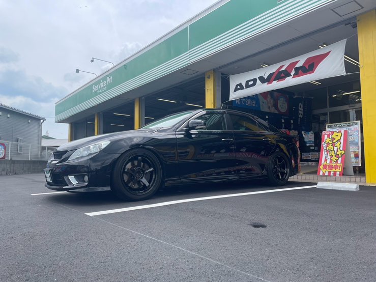 トヨタ マークX アドバンレーシング GT BEYOND インストール！