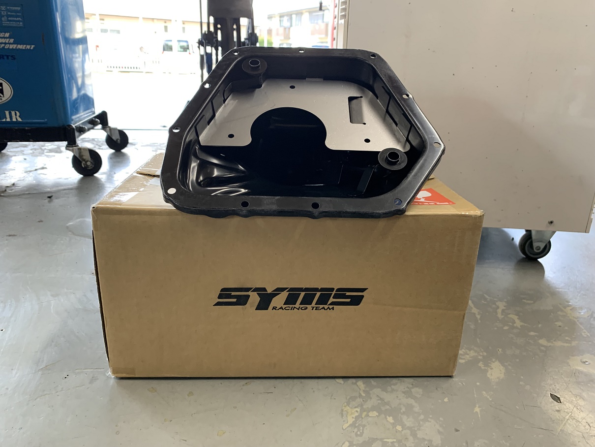 symsバッフルオイルパン