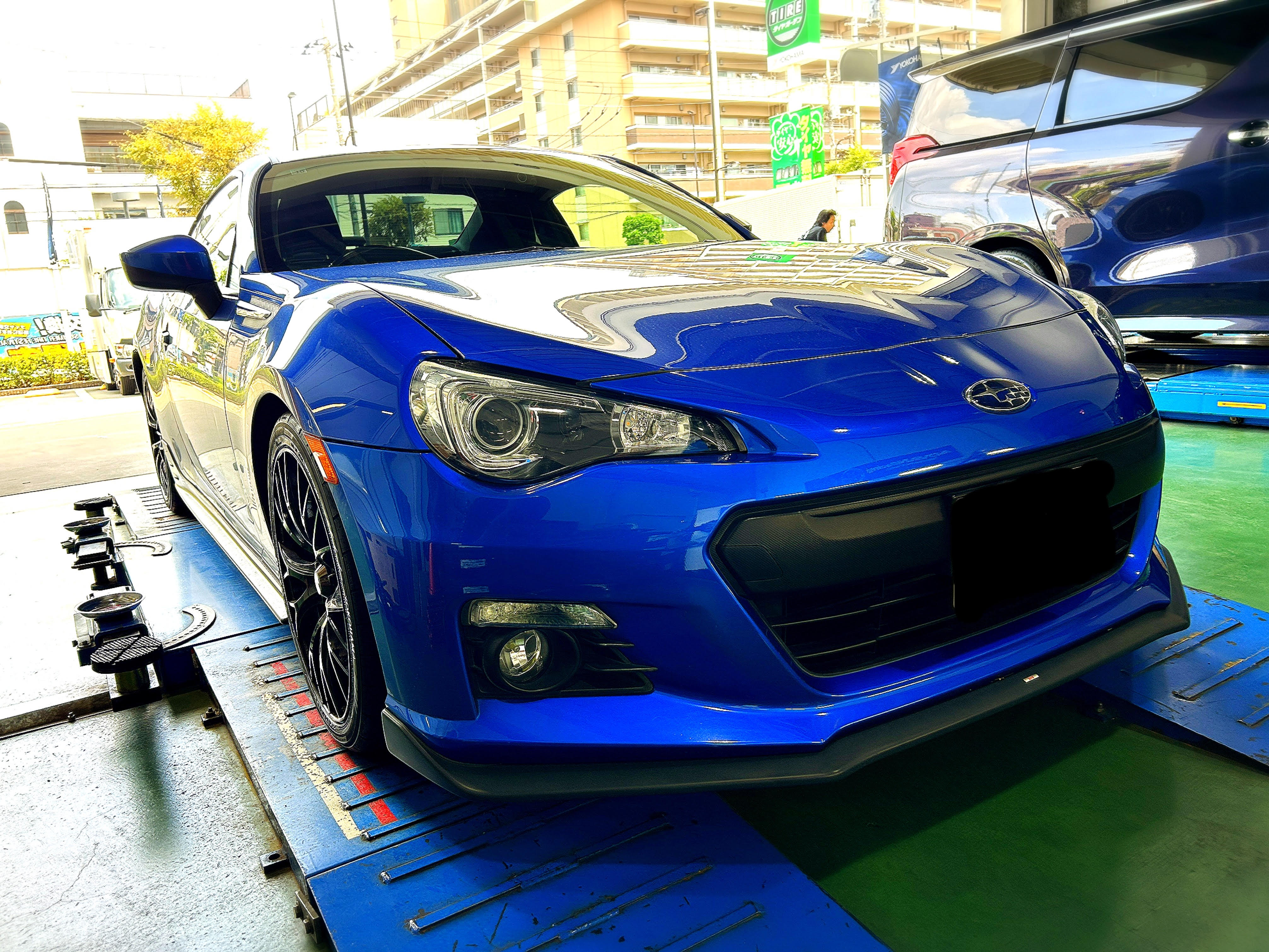 BRZにADVAN APEXのお取り付けでーす！！