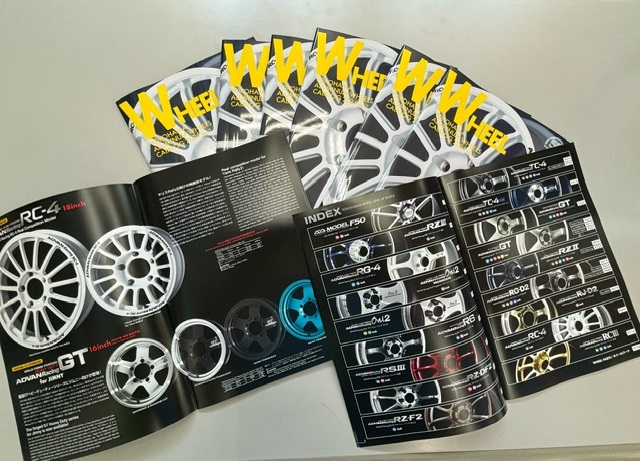 YOKOHAMA  ALMINUM WHEELS CATALOG Vol.2!!