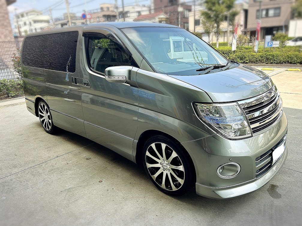 エルグランドにS321　225/45R19の交換　お取り付けです。
