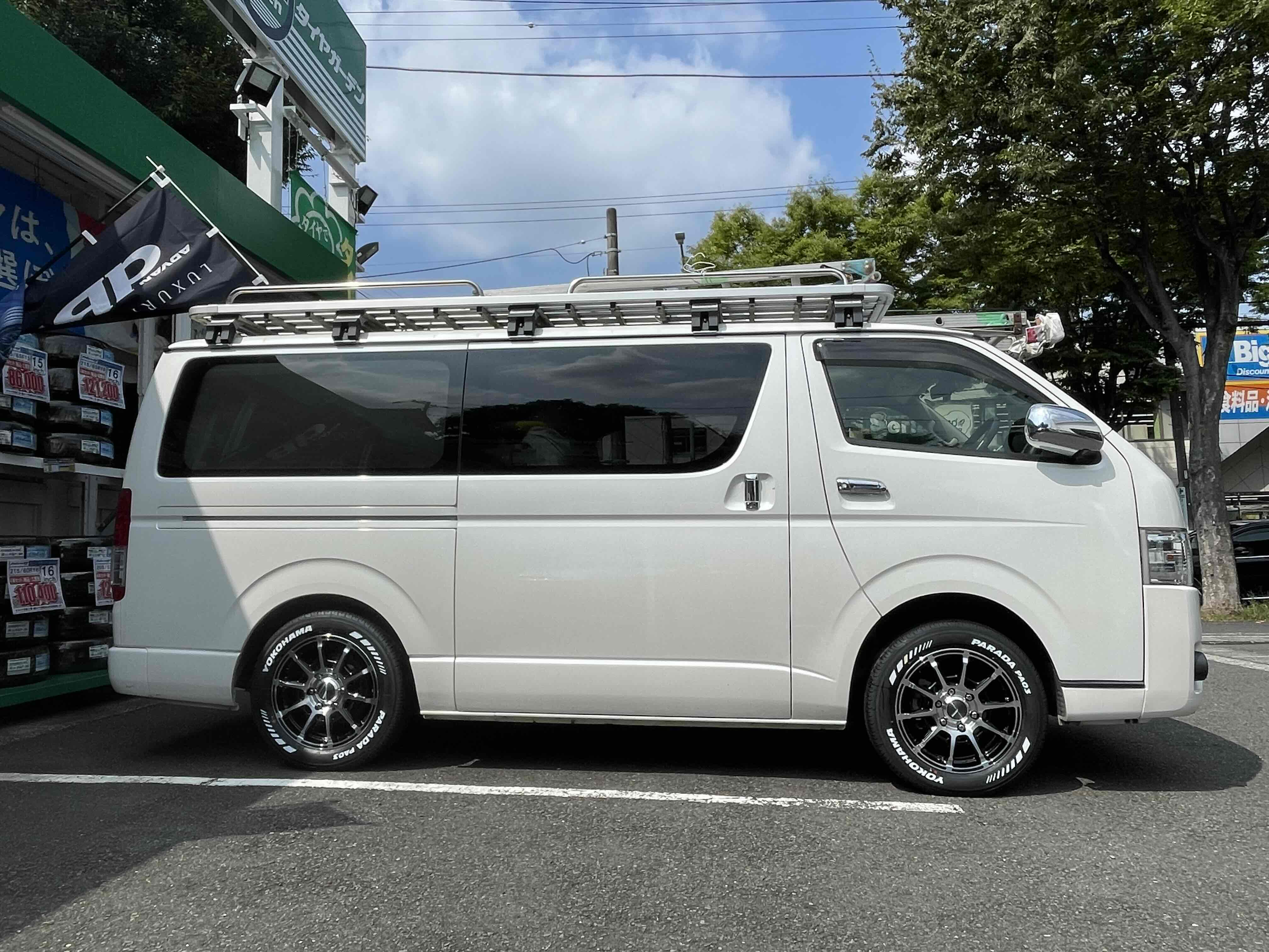 PARADA PA03 ホワイトレター