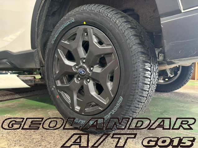 フォレスター&times;GEOLANDAR G015