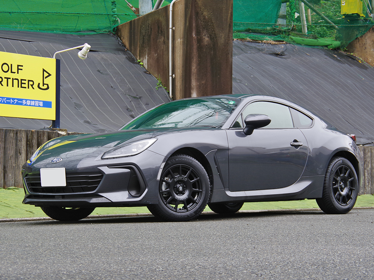 BRZにOZ SPARCO TERRA LIMITED マットブラック